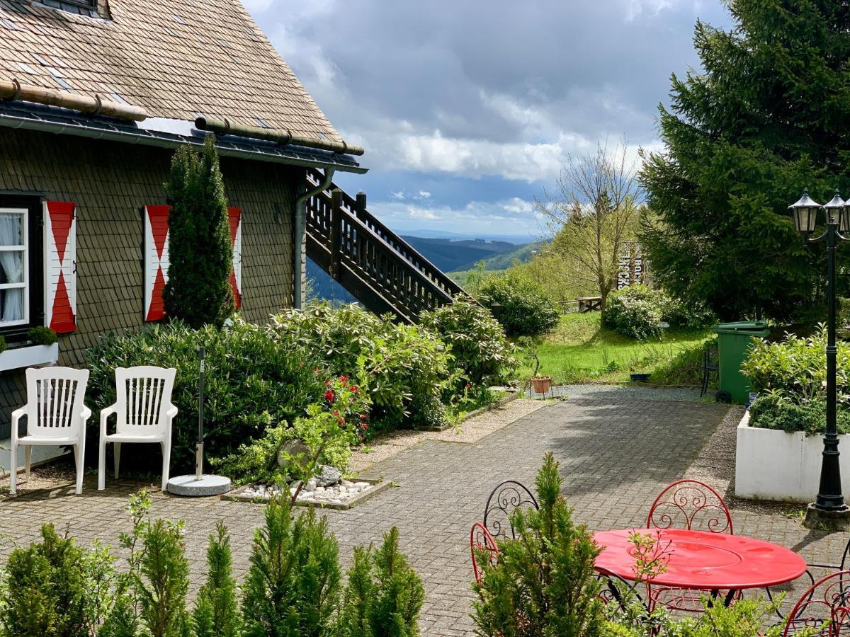 Ferienwohnung Haus Schneekappe  Winterberg Exterior foto