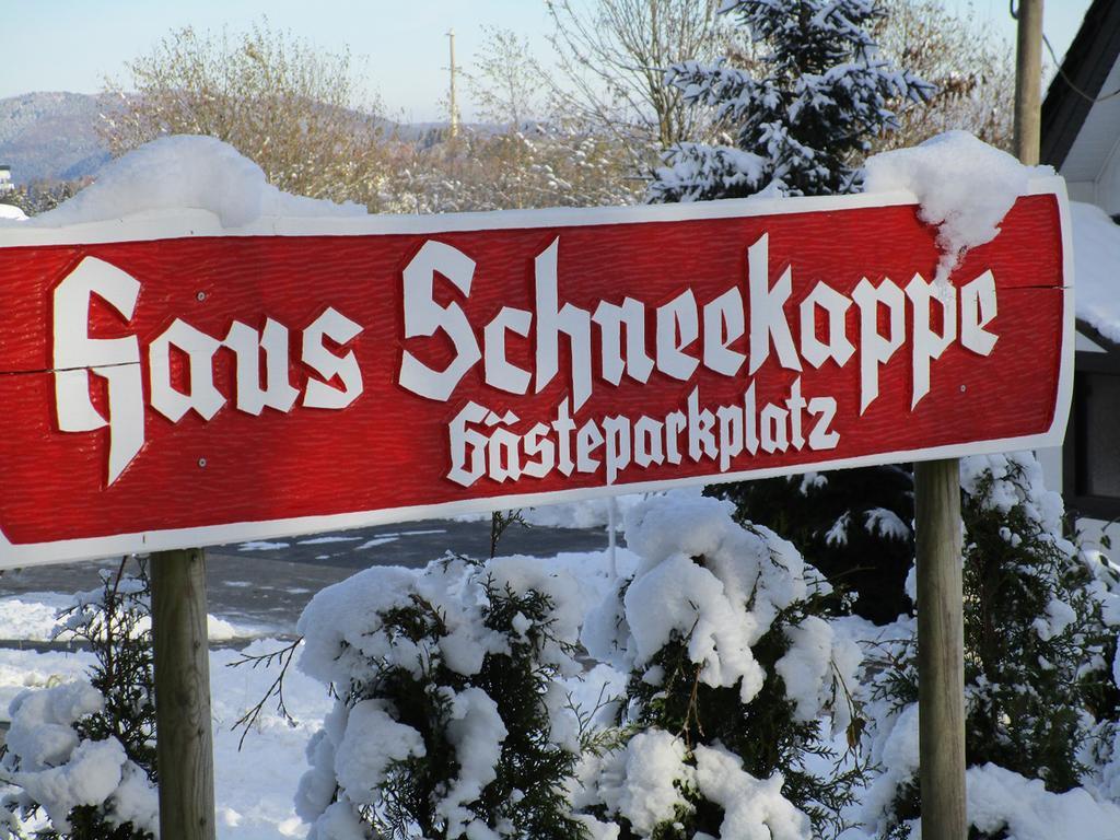 Ferienwohnung Haus Schneekappe  Winterberg Exterior foto