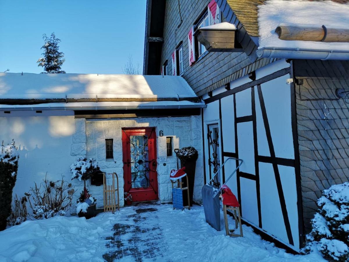 Ferienwohnung Haus Schneekappe  Winterberg Exterior foto